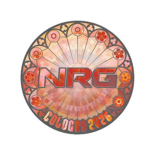 Наклейка | NRG (голографическая) | Кёльн-2026