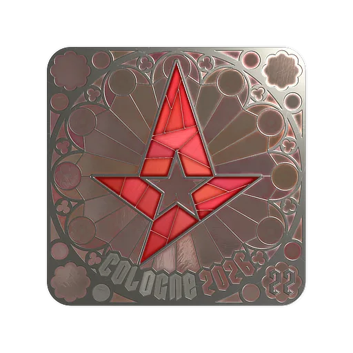Наклейка | Astralis (металлическая, итоговая) | Кёльн-2026