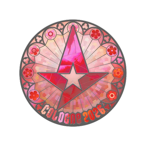 Наклейка | Astralis (голографическая) | Кёльн-2026