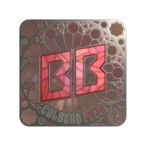 Наклейка | BetBoom (металлическая, итоговая) | Кёльн-2026