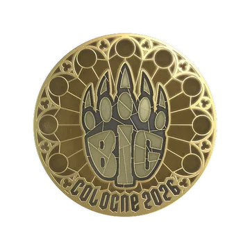 Sticker | BIG (Gold) | Cologne 2026