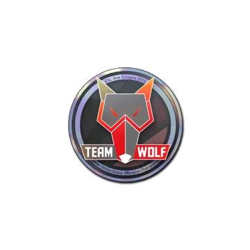 Sticker | MTS GameGod Wolf (Holo) | Cologne 2014