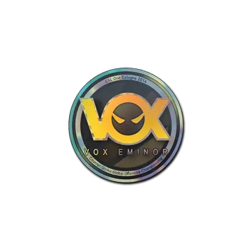 Наклейка | Vox Eminor (голографическая) | Кёльн-2014