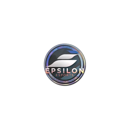 Наклейка | Epsilon eSports (голографическая) | Кёльн-2014
