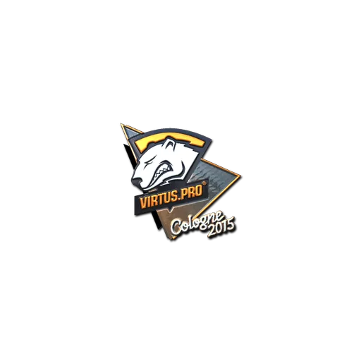 Наклейка | Virtus.Pro (металлическая) | Кёльн-2015