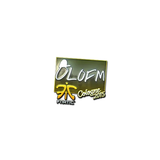 Sticker | olofmeister (Foil) | Cologne 2015