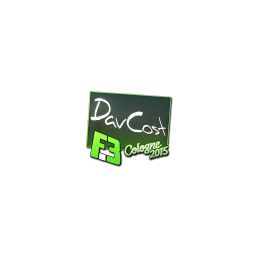 Наклейка | DavCost | Кёльн-2015