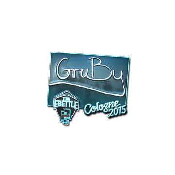 Sticker | GruBy (Foil) | Cologne 2015