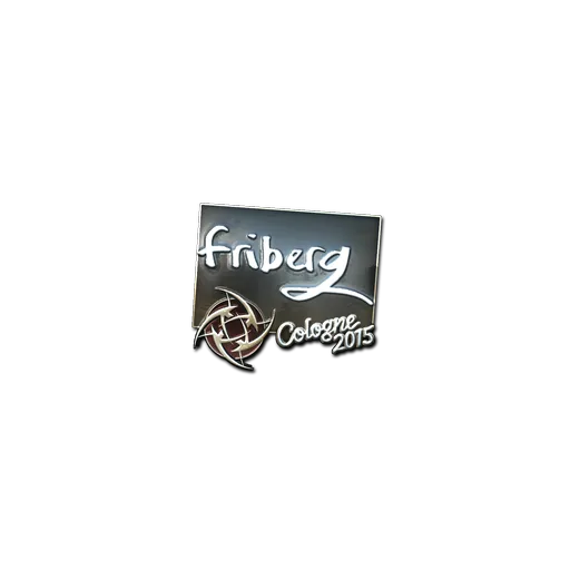Наклейка | friberg (металлическая) | Кёльн-2015
