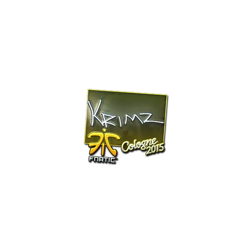 Sticker | KRIMZ (Foil) | Cologne 2015