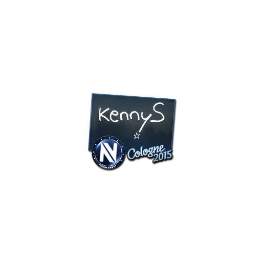 Наклейка | kennyS | Кёльн-2015