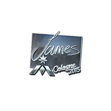 Sticker | James (Foil) | Cologne 2015