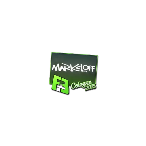 Наклейка | markeloff | Кёльн-2015