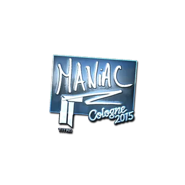 Sticker | Maniac (Foil) | Cologne 2015