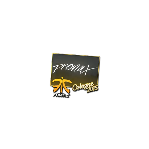 Sticker | pronax | Cologne 2015