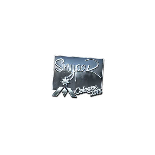Наклейка | SnypeR (металлическая) | Кёльн-2015