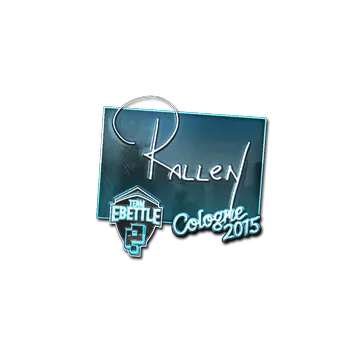 Sticker | rallen (Foil) | Cologne 2015