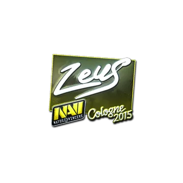 Sticker | Zeus (Foil) | Cologne 2015