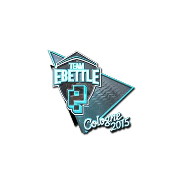 Sticker | Team eBettle (Foil) | Cologne 2015