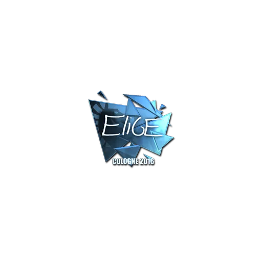 Наклейка | EliGE (металлическая) | Кёльн-2016