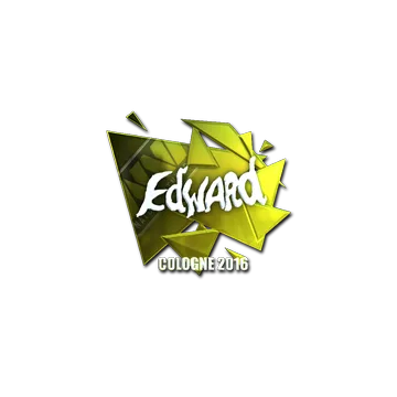 Sticker | Edward (Foil) | Cologne 2016