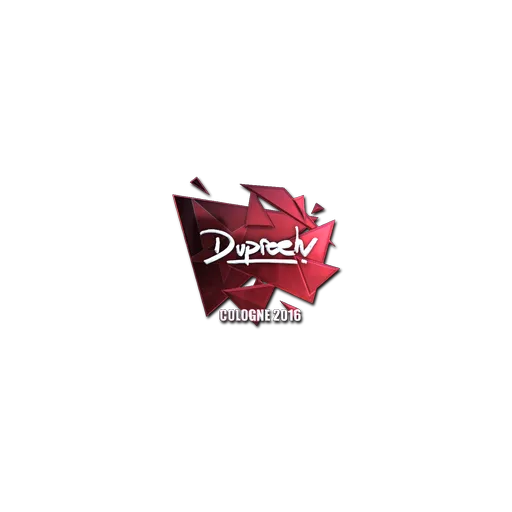 Sticker | dupreeh (Foil) | Cologne 2016