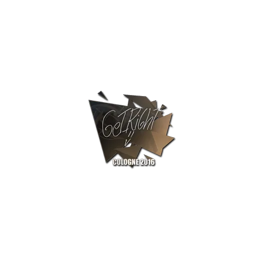 Наклейка | GeT_RiGhT | Кёльн-2016