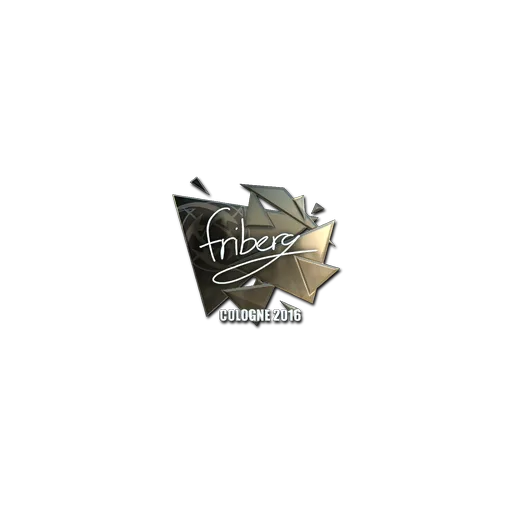 Наклейка | friberg (металлическая) | Кёльн-2016