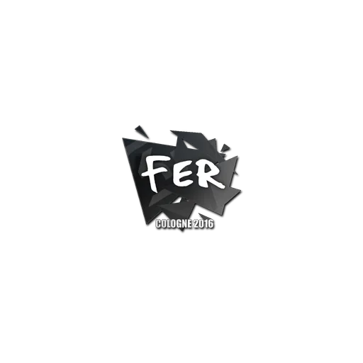 Наклейка | fer | Кёльн-2016
