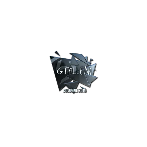 Наклейка | FalleN (металлическая) | Кёльн-2016