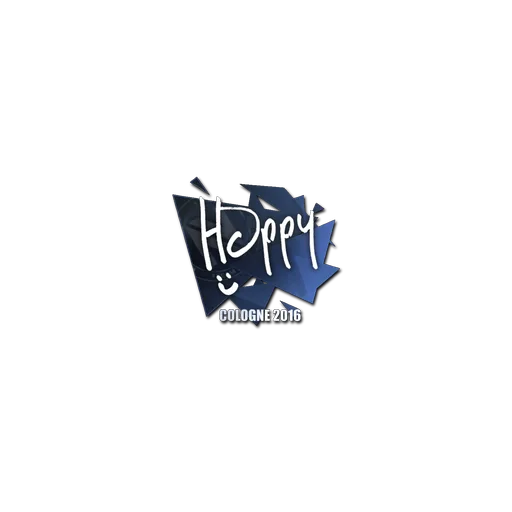 Наклейка | Happy | Кёльн-2016