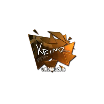 Sticker | KRIMZ (Foil) | Cologne 2016