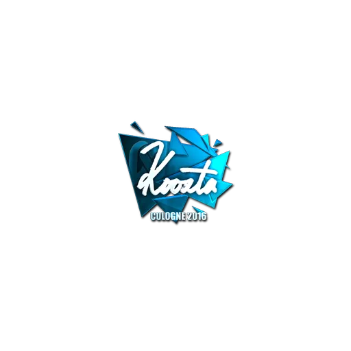 Наклейка | koosta (металлическая) | Кёльн-2016