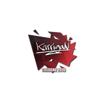 Sticker | karrigan | Cologne 2016