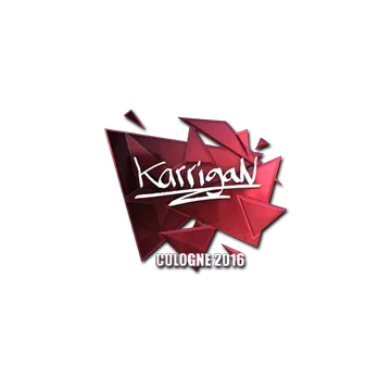 Sticker | karrigan (Foil) | Cologne 2016