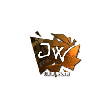 Sticker | JW (Foil) | Cologne 2016