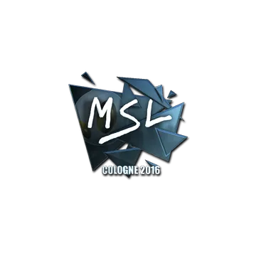 Sticker | MSL (Foil) | Cologne 2016