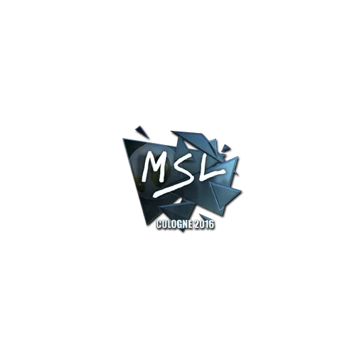Наклейка | MSL (металлическая) | Кёльн-2016