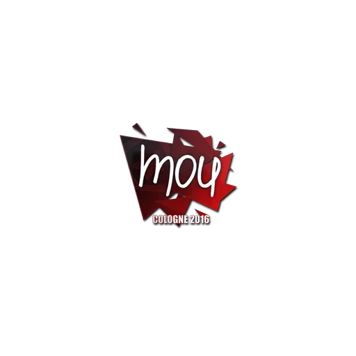 Наклейка | mou | Кёльн-2016