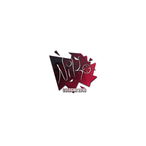 Наклейка | NiKo | Кёльн-2016