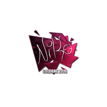 Sticker | NiKo (Foil) | Cologne 2016