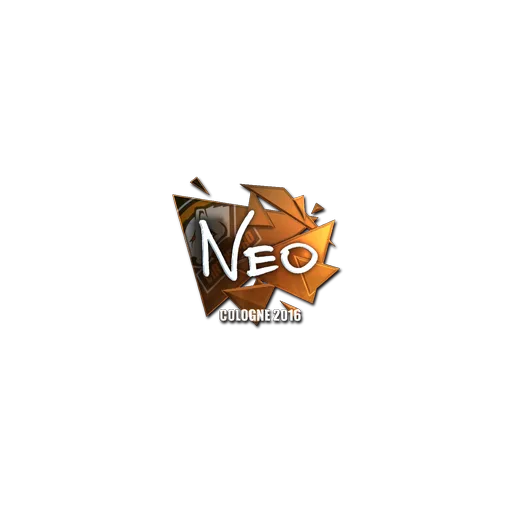 Наклейка | NEO (металлическая) | Кёльн-2016