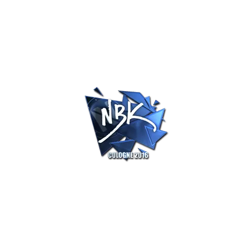 Наклейка | NBK- (металлическая) | Кёльн-2016