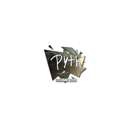 Наклейка | pyth (металлическая) | Кёльн-2016