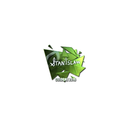 Наклейка | stanislaw (металлическая) | Кёльн-2016