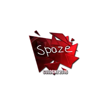 Sticker | spaze (Foil) | Cologne 2016