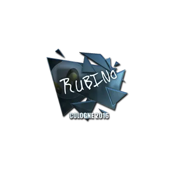 Sticker | RUBINO (Foil) | Cologne 2016