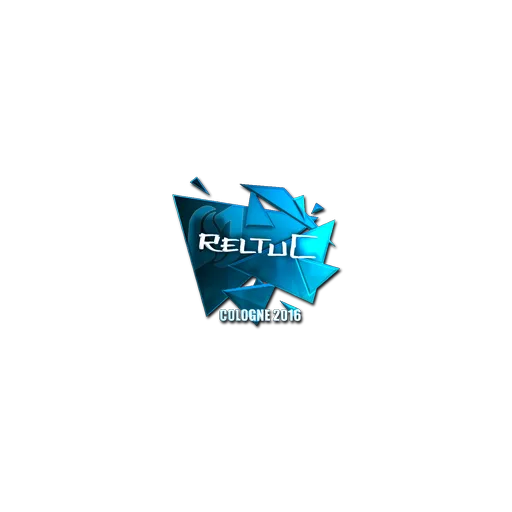 Наклейка | reltuC (металлическая) | Кёльн-2016