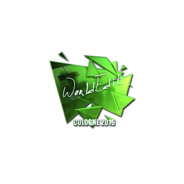 Sticker | WorldEdit (Foil) | Cologne 2016
