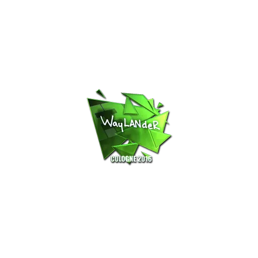 Sticker | wayLander (Foil) | Cologne 2016